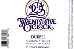25 O'Clock Brewing Company - Dubbel