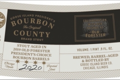 Goose Island Beer Co. - Goose Island Bourbon County Brand Stout President's Choice