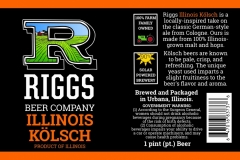 Riggs Beer Company - Illinois Kolsch