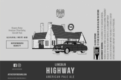 Art History Brewing - Lincoln Highway American Pale Ale