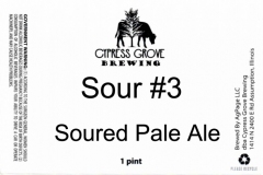 Cypress Grove Brewing - Sour #3