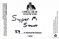 Cypress Grove Brewing - Super M Stout
