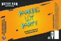 Motor Row Brewing - Parking Lot Party
