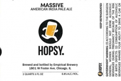 Empirical Brewery - Hopsy. Massive American India Pale Ale