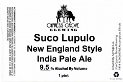 Cypress Grove Brewing - Suco Lupulo New England Style India Pale Ale