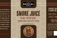 Destihl Brewery - Snore Juice Re-duex