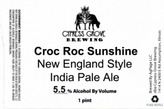 Cypress Grove Brewing - Croc Roc Sunshine