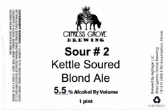 Cypress Grove Brewing - Sour # 2