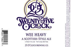 25 O'Clock Brewing Company - Wee Heavy