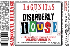 The Lagunitas Brewing Company - Disorderly House