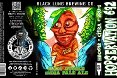 Black Lung Brewing Company - Hopservation 692