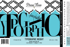 Phase Three Brewing Company - Typographic Insight
