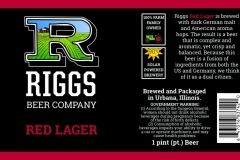Riggs Beer Company - Red Lager