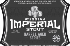 Holzlager Brewing Company - Russian Imperial Stout Barrel Aged Series