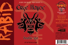 Rabid Brewing - Crye Havoc