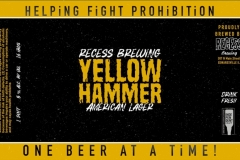 Recess Brewing - Yellow Hammer