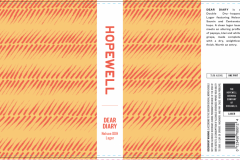 The Hopewell Brewing Company - Dear Diary Ddh Lager