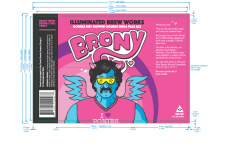 Illuminated Brew Works - Brony Double Dry Hopped Double India Pale Ale