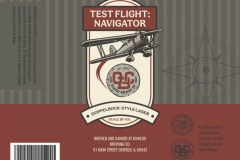Oswego Brewing Co. - Test Flight: Navigator