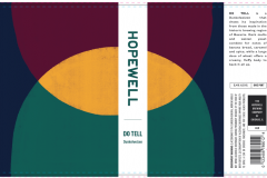 The Hopewell Brewing Company - Do Tell Dunkelweizen