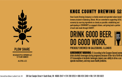 Knox County Brewing Co - Plow Share