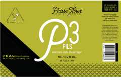 Phase Three Brewing Company - P3 Pils