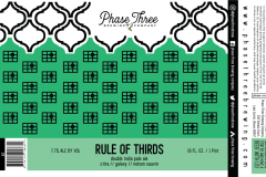 Phase Three Brewing Company - Rule Of Thirds