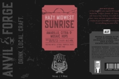 Anvil & Forge Brewing And Distilling - Hazy Midwest Sunrise