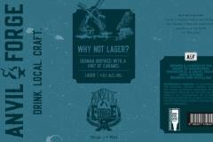 Anvil & Forge Brewing And Distilling - Why Not Lager?