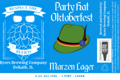Byers Brewing Company - Party Hat Oktoberfest