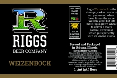 Riggs Beer Company - Weizenbock