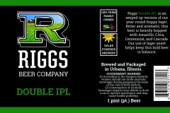 Riggs Beer Company - Double IPL