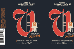 Midwest Coast Brewing Company - Volkslager Pilsner