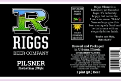 Riggs Beer Company - Pilsner