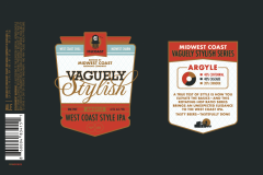 Midwest Coast Brewing Company - Vaguely Stylish: Argyle