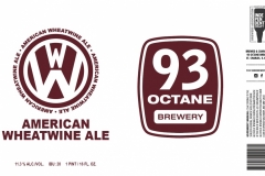 93 Octane Brewery - American Wheatwine Ale