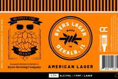 Byers Brewing Company - Byers Lager