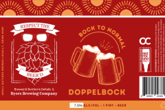 Byers Brewing Company - Bock To Normal