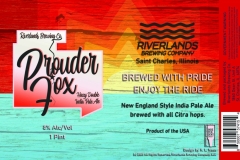 Riverlands Brewing Co - Prouder Fox