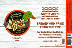 Riverlands Brewing Co - Mantel Duck