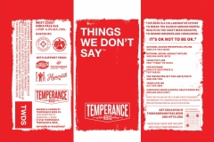 Temperance Beer Co. - Things We Don't Say