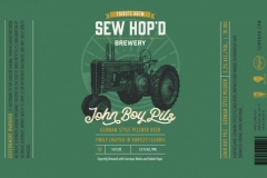 Sew Hop'd Brewery - John Boy Pils