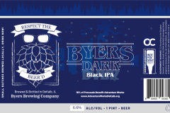 Byers Brewing Company - Byers Dark Black Ipa