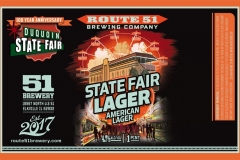 Route 51 Brewing Company - State Fair Lager