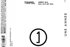 Une Annee Brewery - Tripel