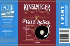 Kinslahger Brewing Company - Val's Helles