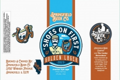 Springfield Beer Co - Shoes On First Golden Lager