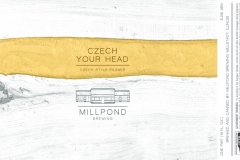 Millpond Brewing - Czech Your Head