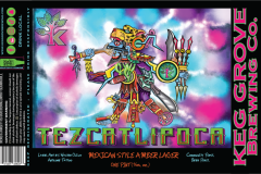 Keg Grove Brewing Company - Tezcatlipoca