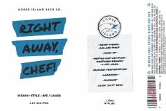 Goose Island Beer Co. - Right Away Chef